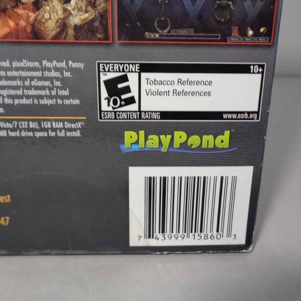PENNY DREADFULS SWEENEY TODD New PC CD-ROM / Hidden Object Mystery Video Game